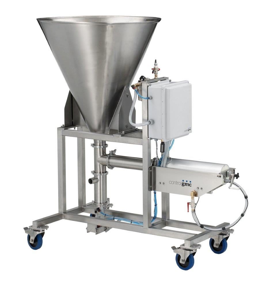 Medium capacity volumetric piston filler / depositor - Doseur automatique volumétrique à piston de capacité moyenne - DV2000