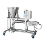 High capacity volumetric piston filler - Doseur automatique de haute capacité volumétrique à piston - DV3000
