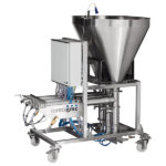 Volumetric triple lane piston filler - Doseur triple automatique volumétrique à piston - DV2000-Triple