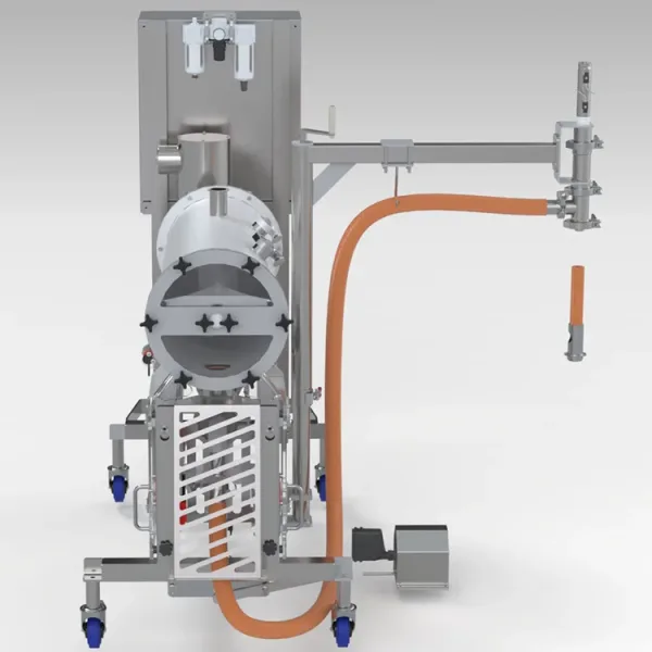 DVM1000 Soup & Salsa Volumetric Piston Filler with Agitator - Image 2