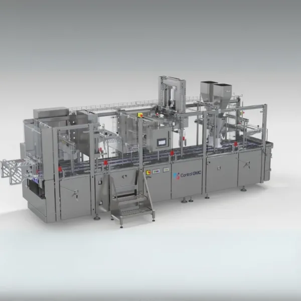 FDX4500_ControlGMC_Dual-Lane Cup & Tub Filling and Sealing Line